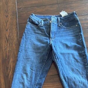 Blue Straight-Leg Jeans with Classic Design